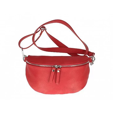 Valódi bőr Övtáska TR259 Piros