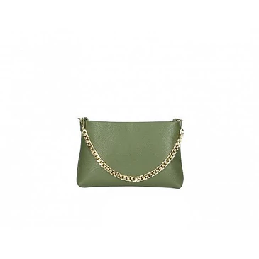 Valódi bőr női Táska Zöld