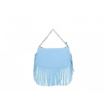 Valódi bőr női táska TR325 Világoskék