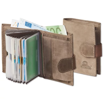 Woodland valódibőr kártyatartó