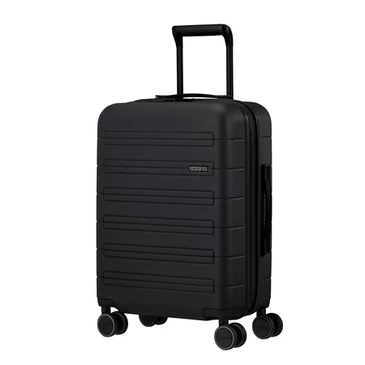 American Tourister Novastream bővíthető Spinner bőrönd 55 fekete