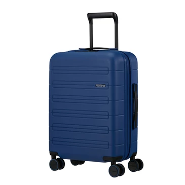 American Tourister Novastream bővíthető Spinner bőrönd 55 kék