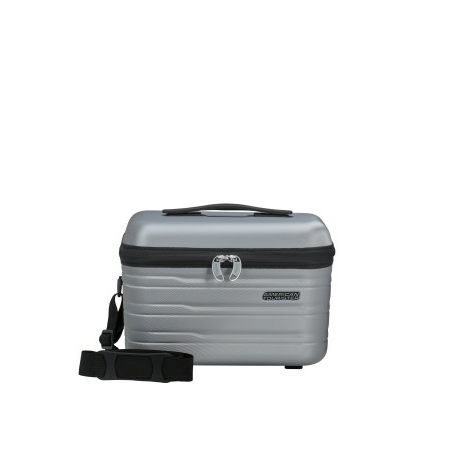 American Tourister FLASHLINE BEAUTY CASE SKY SILVER