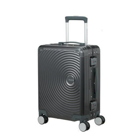 American Tourister SOUNDBOX ALU SPINNER 55/20 TSA BRUSHED ANTHRACITE