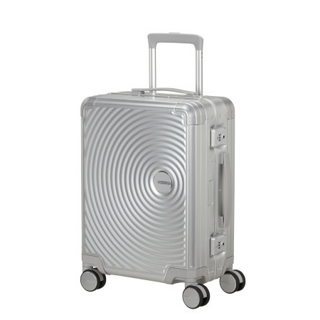 American Tourister SOUNDBOX ALU SPINNER 55/20 TSA SILVER