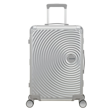 American Tourister SOUNDBOX ALU SPINNER 68/25 TSA SILVER