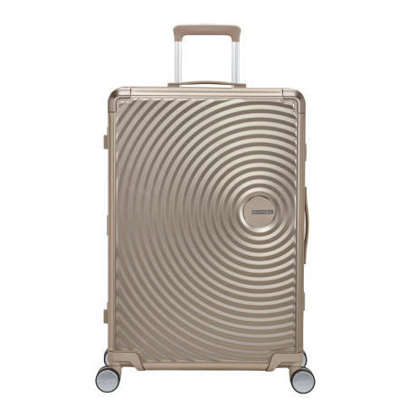 American Tourister SOUNDBOX ALU SPINNER 77/28 TSA BRONZE