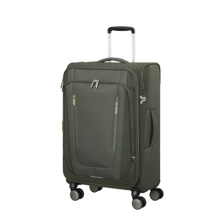American Tourister WANDERLITE SPINNER M EXP TSA DARK KHAKI