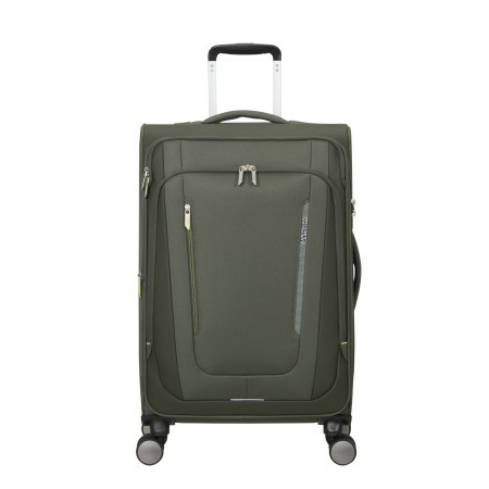 American Tourister WANDERLITE SPINNER M EXP TSA DARK KHAKI