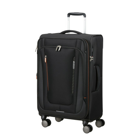American Tourister WANDERLITE SPINNER M EXP TSA SHADOW BLACK