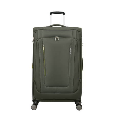 American Tourister WANDERLITE SPINNER L EXP TSA DARK KHAKI