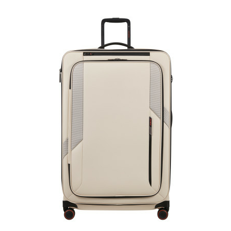 Samsonite GLAZED Bővíthető  Spinner bőrönd 84/32 EXP SANDSTONE