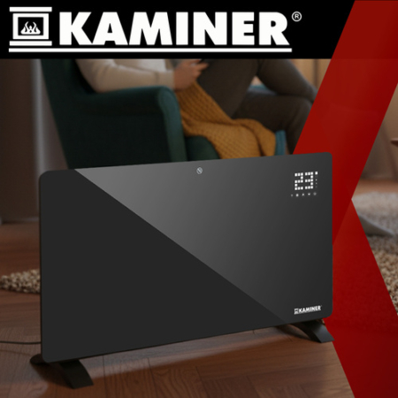 Zelva Kaminer 26572 üveg elektromos melegítő