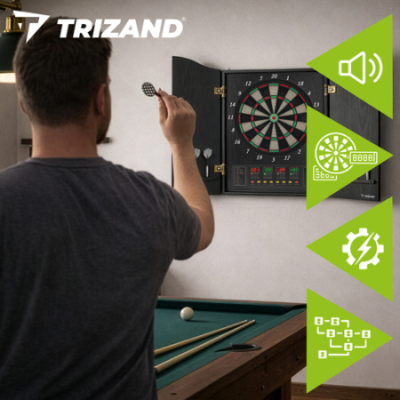Darts elektronikus darts tábla darts készlet 27 játék 243 változat