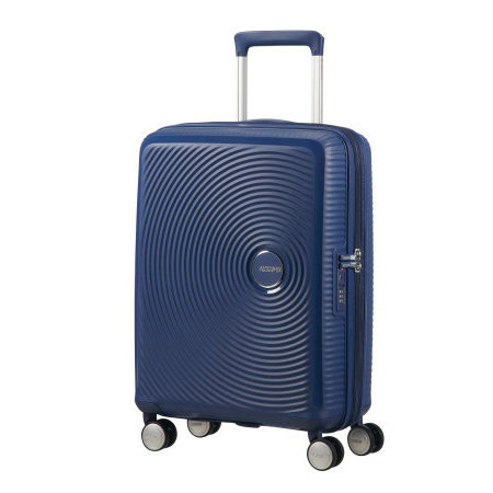 American Tourister Soundbox 55 Bőrönd Midnight Navy