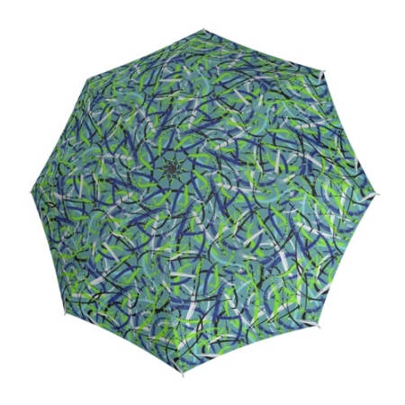 Derby Hit Mini Moving Lines Blue kézi nyitású női esernyő D-70065PML01