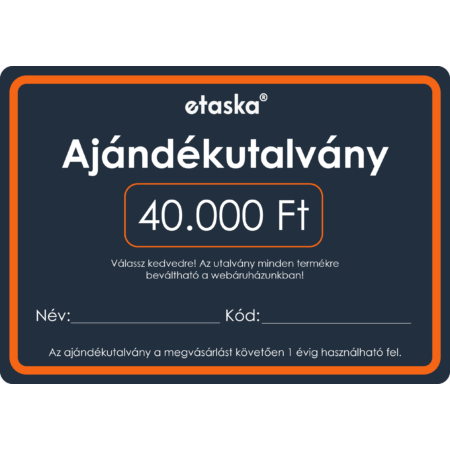 Vásárlási utalvány 40000 Ft értékben