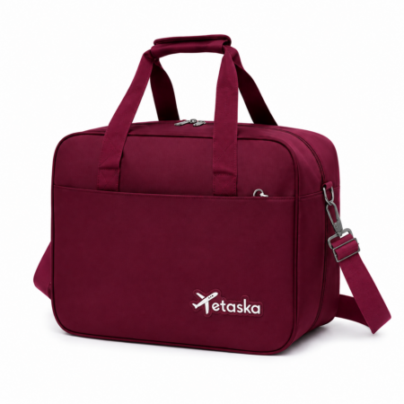 WIZZAIR  RYANAIR Fedélzeti táska piros színben 40 x 30 x 20 cm