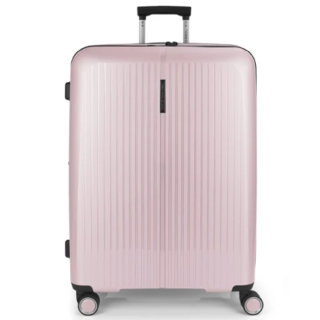 Gabol Brooklyn 4-kerekes bővíthető bőrönd Rózsaszín színben 75 cm GA-1239L