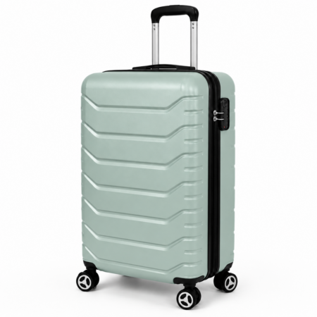 AVENTO jégzöld kabinbőrönd számzárral– 55 × 40 × 20 cm (S) – Ryanair és Wizz Air kézipoggyász méret