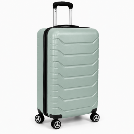 AVENTO jégzöld kabinbőrönd számzárral– 55 × 40 × 20 cm (S) – Ryanair és Wizz Air kézipoggyász méret