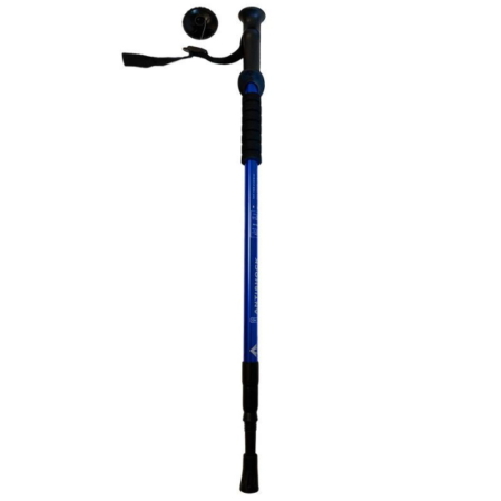 2 db-os párnázott, kék túrabot – nordic walking