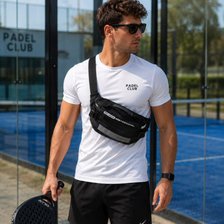 Professional vízhatlan övtáska fekete színben 1100-6 Black