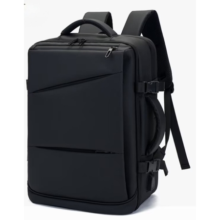 Fedélzeti Laptophátizsák kabinméretű / bővíthető / USB töltővel 40 x 30 x 20 cm