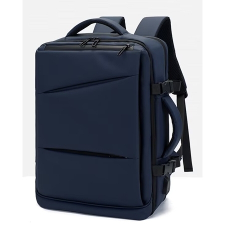 Fedélzeti Laptophátizsák kabinméretű / bővíthető / USB töltővel 40 x 30 x 20 cm