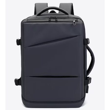 Fedélzeti Laptophátizsák kabinméretű / bővíthető / USB töltővel 40 x 30 x 20 cm