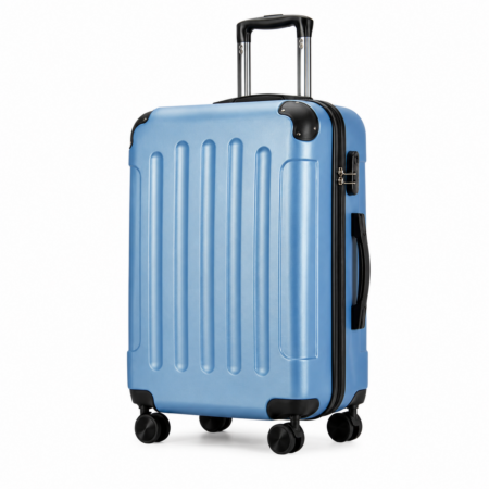BONTOUR VERTICAL 4 Kerekes Közepes Bőrönd 68x45x25cm Iceblue