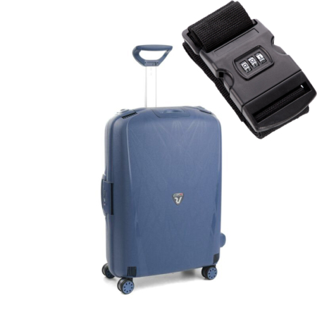 R-0712 Roncato Light bőrönd ajándék bőröndpánttal