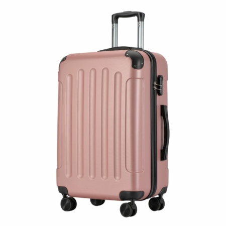 BONTOUR VERTICAL 4 Kerekes Közepes Bőrönd 68x45x25cm Rosegold