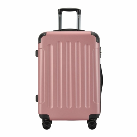 BONTOUR VERTICAL 4 Kerekes Közepes Bőrönd 68x45x25cm Rosegold