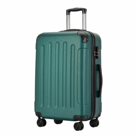 BONTOUR VERTICAL 4 Kerekes Közepes Bőrönd 68x45x25cm Zöld