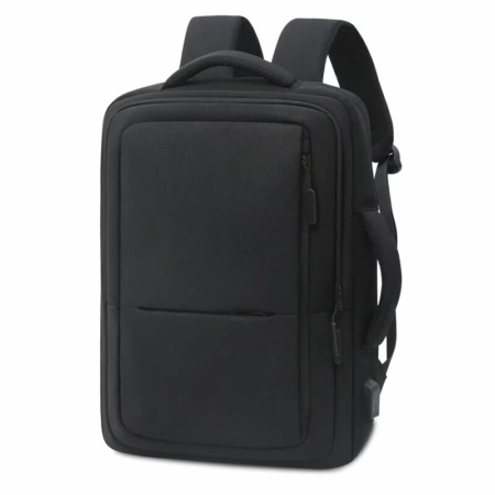Fedélzeti méretű laptophátizsák 40 x 30 x 20 cm USB csatlakozóval