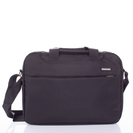 Fekete üzleti táska laptoptartóval 