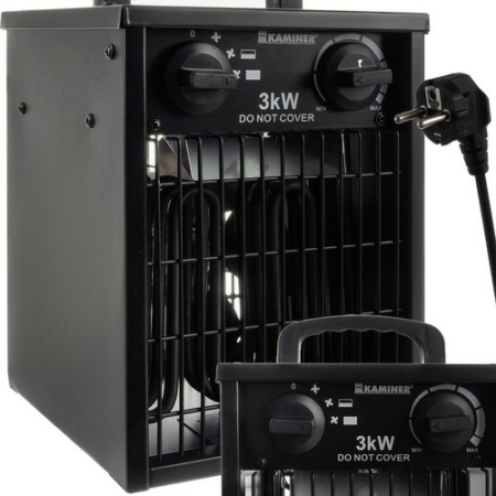 NAGY TELJESÍTMÉNYŰ ELEKTROMOS FŰTŐBERENDEZÉS VENTILÁTORRAL