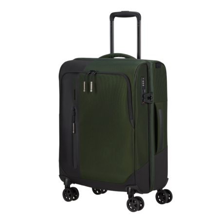 SAMSONITE BIZ2GO TRVL SPINNER 55/20 DF EXP EARTH GREEN