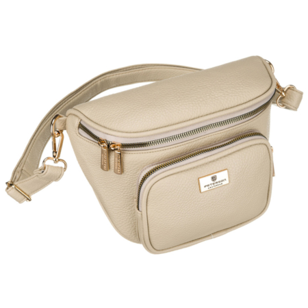 Peterson Crossbody női oldaltáska bézs színben