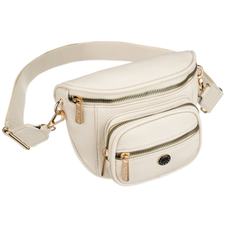 Peterson Crossbody női oldaltáska világos bézs színben