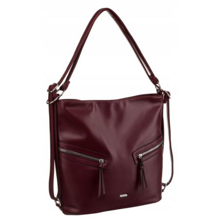 Rovicky Női Válltáska Bordó színben hosszúpánttal