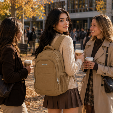 TravelPack 35 iskolai és utazó hátizsák – 35 × 25 × 20 cm, laptop rekesszel