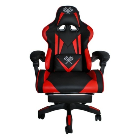 Kényelmes Gamer szék lábtartóval és derékpárnával Kedvező áron