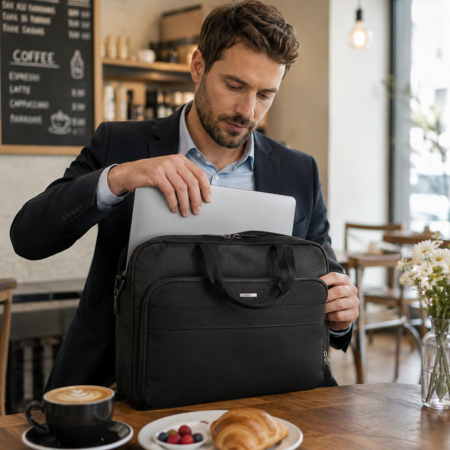 Prémium minőségű Bontour Laptoptáska 17,3"