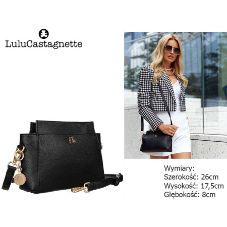 LULUCASTAGNETTE RICCO NOIR öko táska