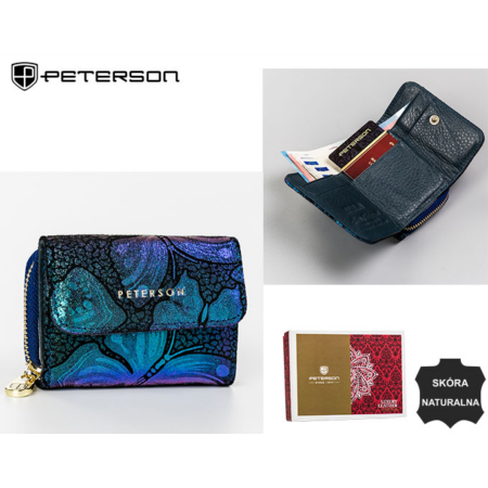 PETERSON PTN 423229-ONBF RFID bőr pénztárca
