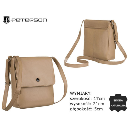 PETERSON bőr kézitáska PTN TOR-373-SNC