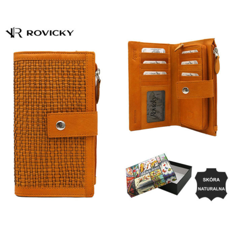 ROVICKY RFID bőr pénztárca R-861-DDW