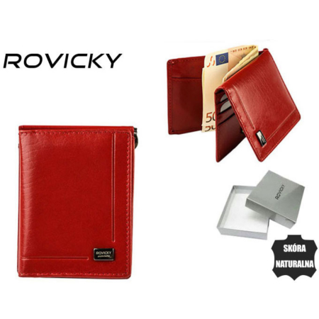 Bőr pénztárca CPR-034-BAR Red